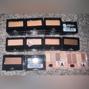 Maybelline and CoverGirl Eye Shadow Set Lot
